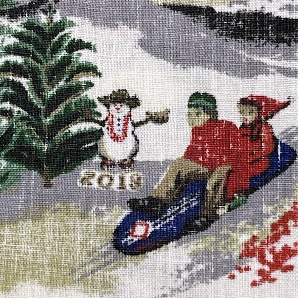 Reyn Spooner Women's XXS Red Mele Kalikimaka Hawaiian Santa Ski Christmas 2019